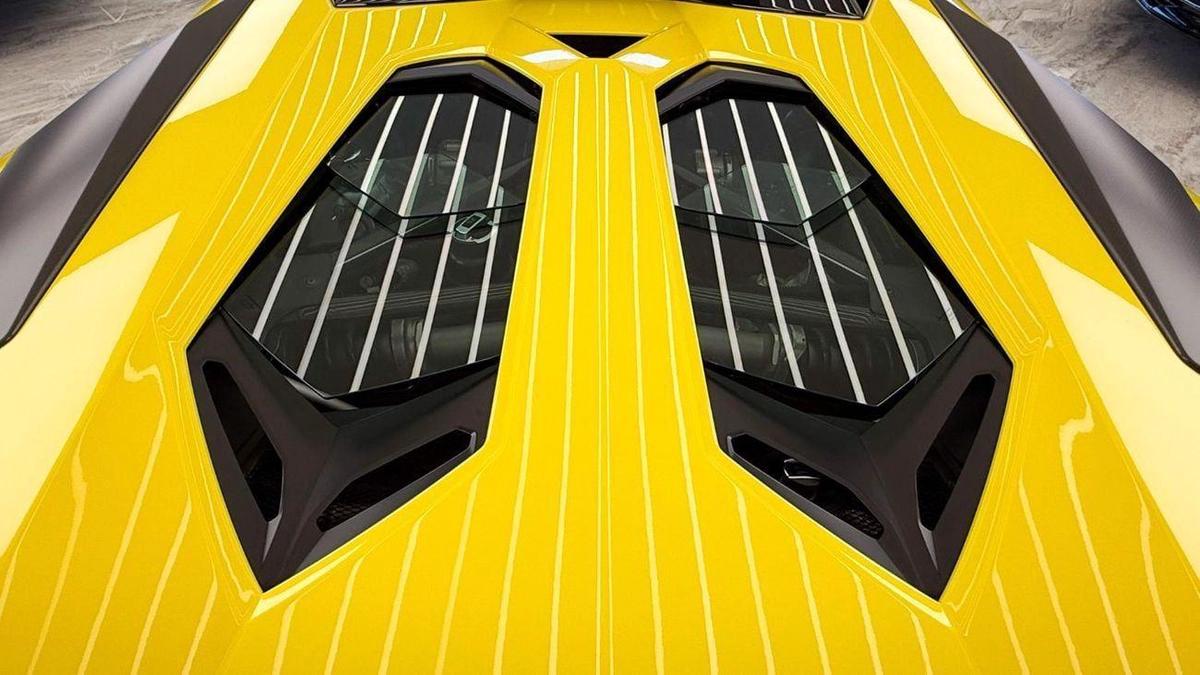 Lamborghini Aventador 6.5L V12 Lamborghini Aventador SV 2016 - LP 750-4 SV Roadster - Yellow (Giallo)-16-16