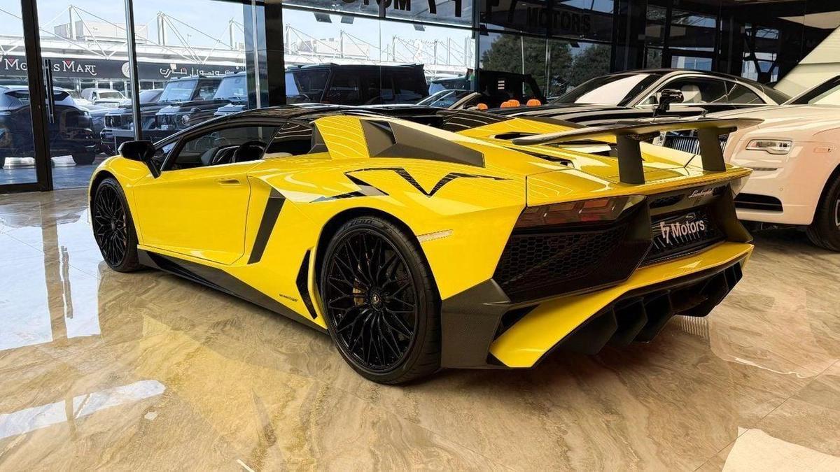 Lamborghini Aventador 6.5L V12 Lamborghini Aventador SV 2016 - LP 750-4 SV Roadster - Yellow (Giallo)-19-19