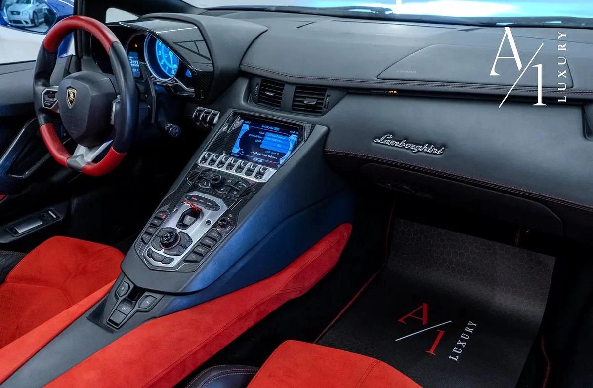 2014 Lamborghini Aventador Roadster, Excellent Condition, Fully Loaded, GCC Spec-13-13