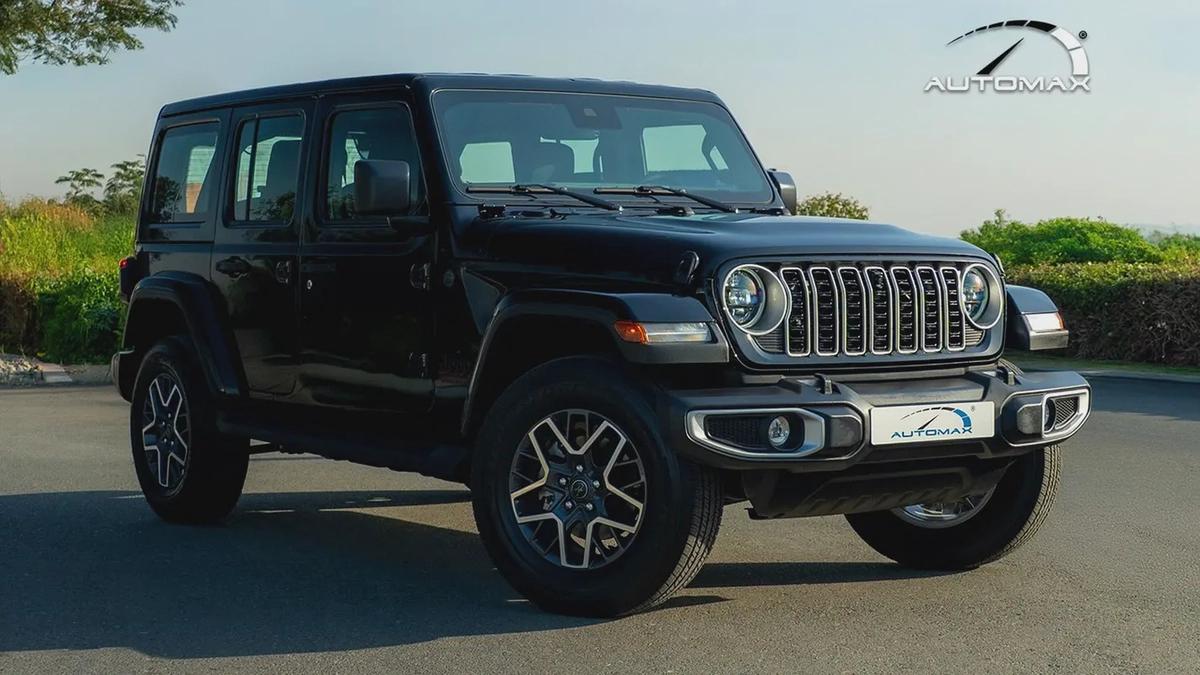( 5 Years Warranty + 3 Years Service ) 2025 JEEP WRANGLER UNLIMITED SAHARA I4 2.0T 4X4 GCC 0Km-0-0