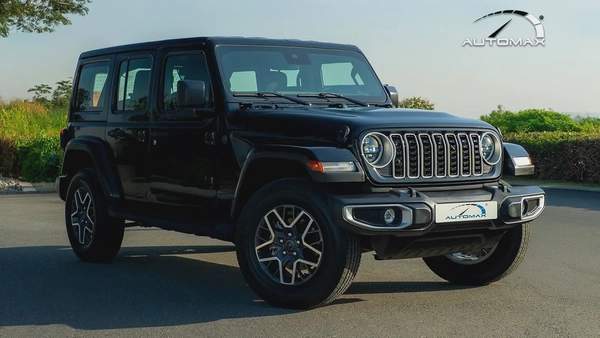 ( 5 Years Warranty + 3 Years Service ) 2025 JEEP WRANGLER UNLIMITED SAHARA I4 2.0T 4X4 GCC 0Km