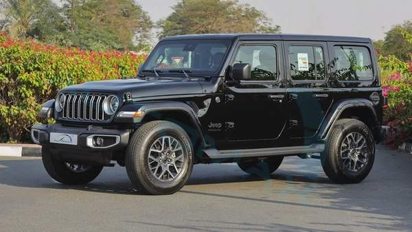 ( 5 Years Warranty + 3 Years Service ) 2025 JEEP WRANGLER UNLIMITED SAHARA I4 2.0T 4X4 GCC 0Km