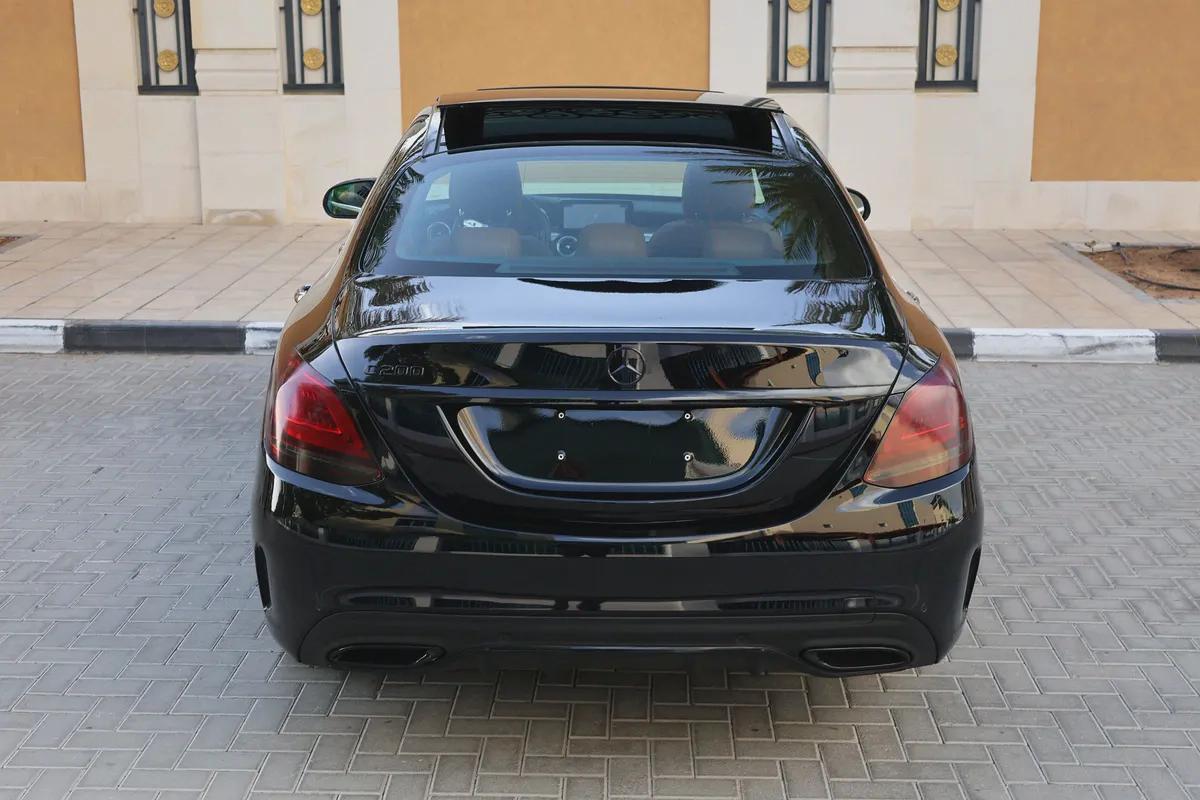 MERCEDES-BENZ C200-2021-70000KM-UNDER WARRANTY-GCC SPECS-8-8