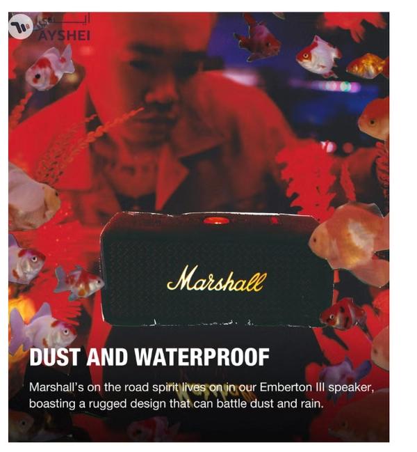 Marshall Emberton III Portable Bluetooth Speaker