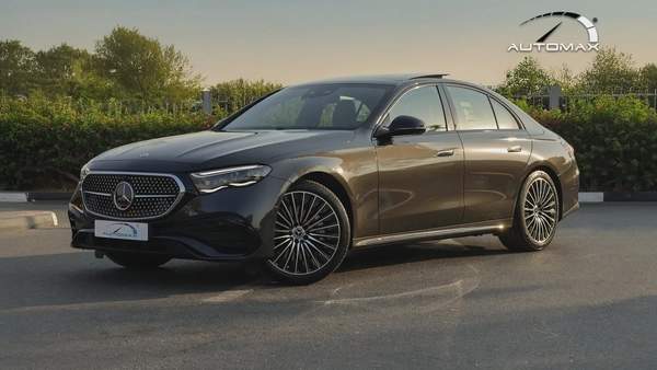 2026 Mercedes-Benz E 300 AMG EQ Boost 2.0T RWD GCC 0Km With 2 Years Unlimited Mileage Warranty
