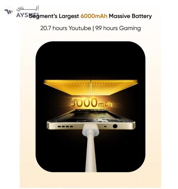 realme Note 70 Dual SIM Gold 4GB RAM 128GB 4G - Middle East Version