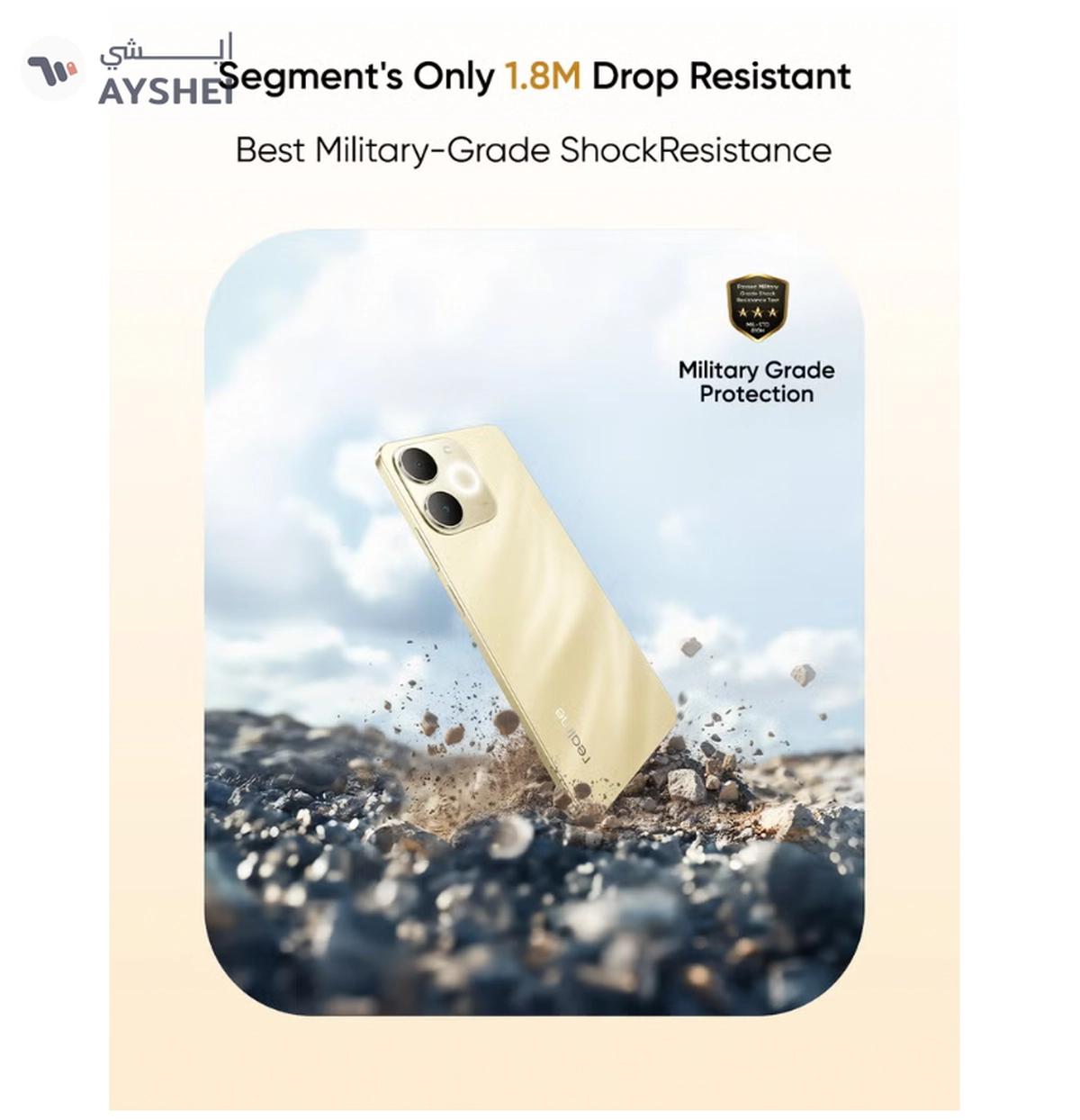 realme Note 70 Dual SIM Gold 4GB RAM 128GB 4G - Middle East Version-4-4