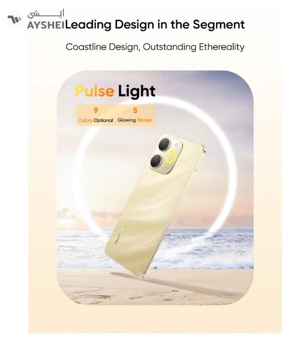 realme Note 70 Dual SIM Gold 4GB RAM 128GB 4G - Middle East Version