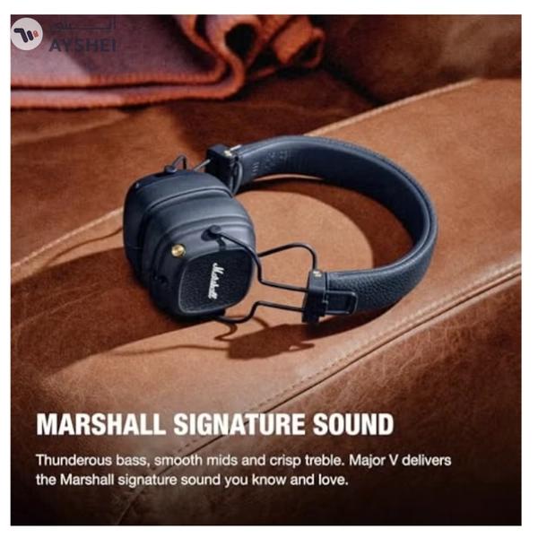Marshall Major V Bluetooth Headphones - Foldable Bluetooth Wireless Headphones