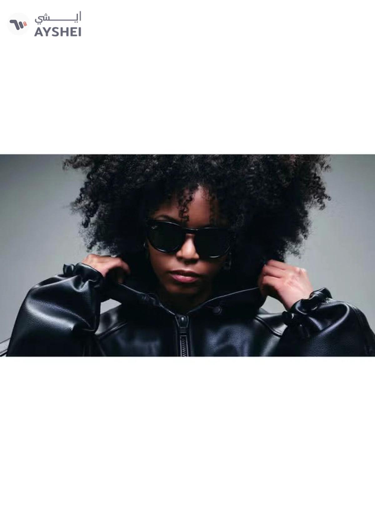 RAY-BAN Headliner (Gen 2) Shiny Black Frame Green Lens Standard High bridge Shiny Black Green-1-1