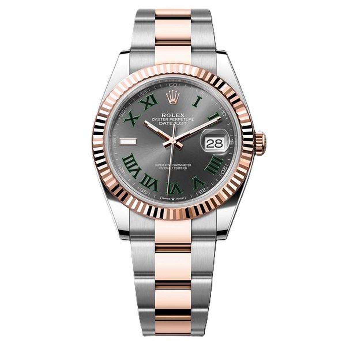 Rolex Datejust 41 126331-0015 Wimbledon dial-0-portrait