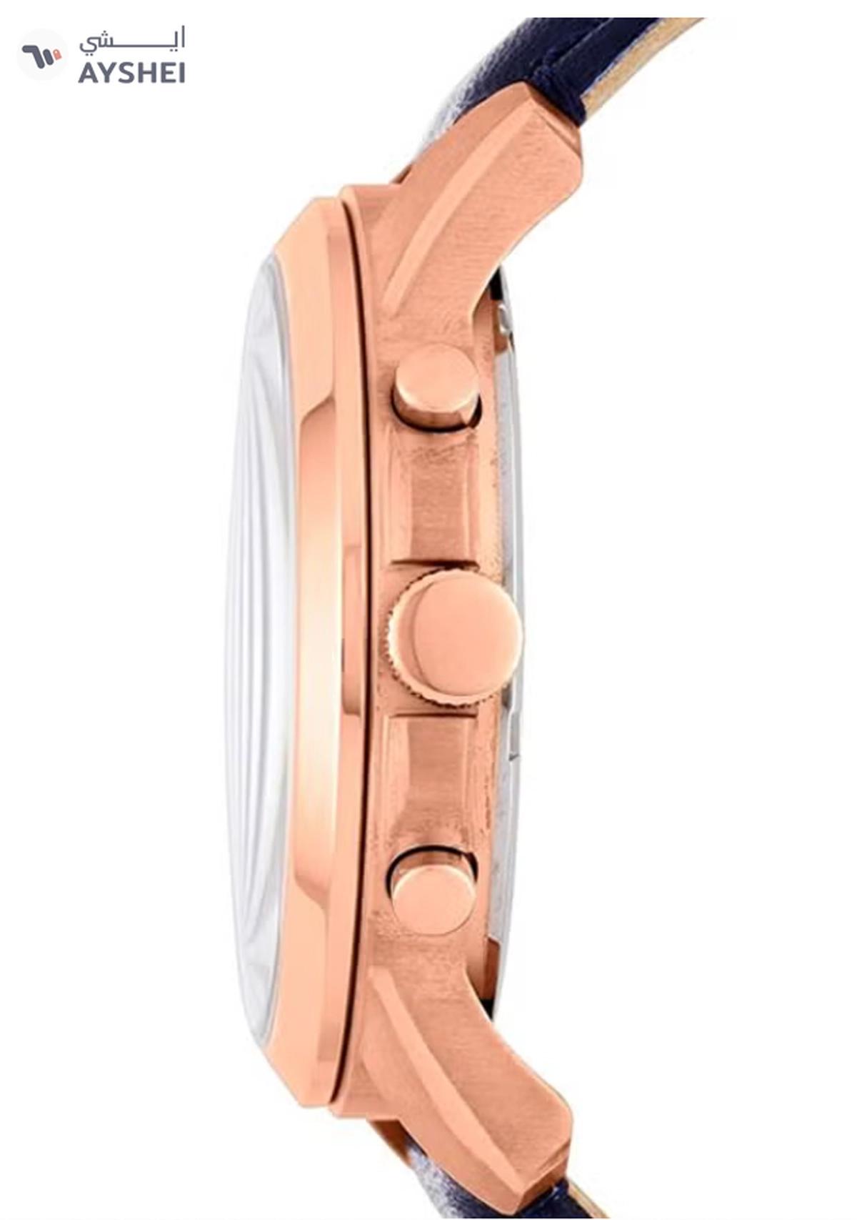 Fossil Men's Grant Water Resistant Chronograph Watch FS4835 - 44 mm - Blue-1-portrait