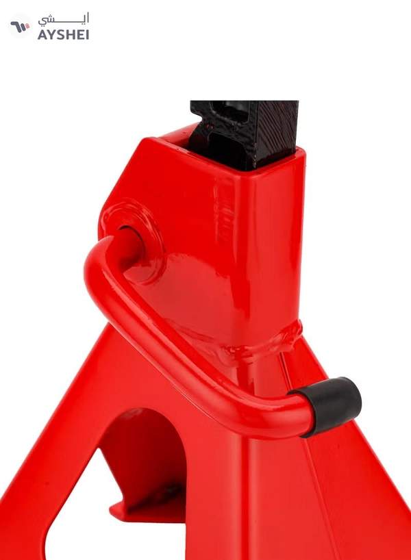 Geepas Jack Stand - 2T, Load Capacity 2 Ton, Minimum Height 265mm, Maximum Height 430mm, Lifting Height 165mm