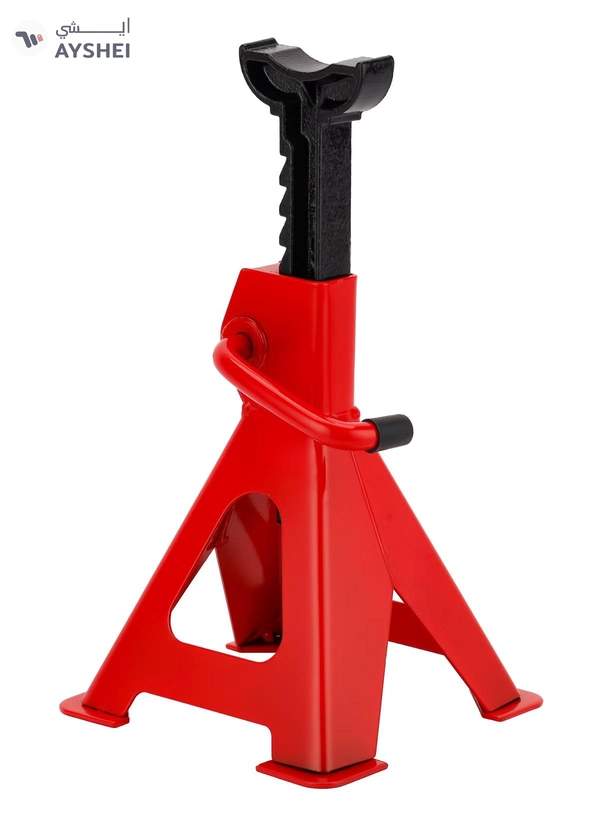 Geepas Jack Stand - 2T, Load Capacity 2 Ton, Minimum Height 265mm, Maximum Height 430mm, Lifting Height 165mm
