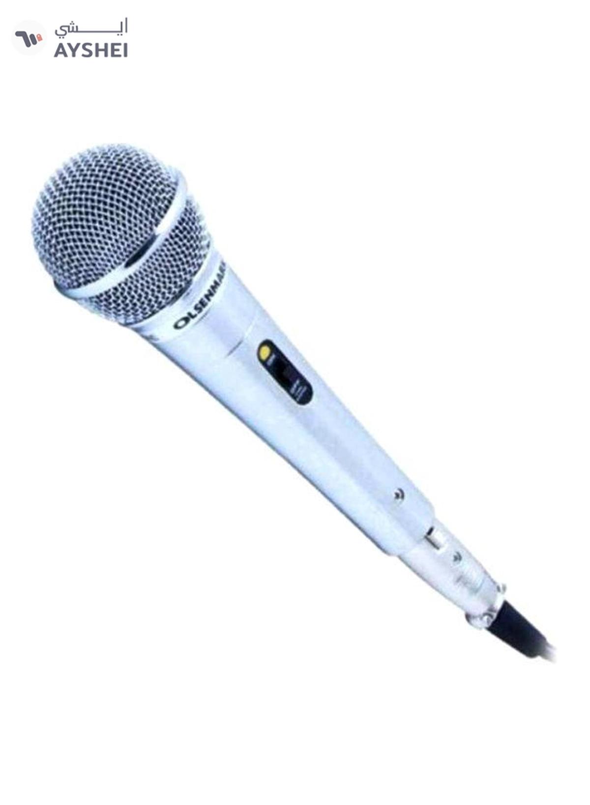 Olsenmark Heavy Duty Microphone Silver OMMP-1215 Silver/Black-0-0