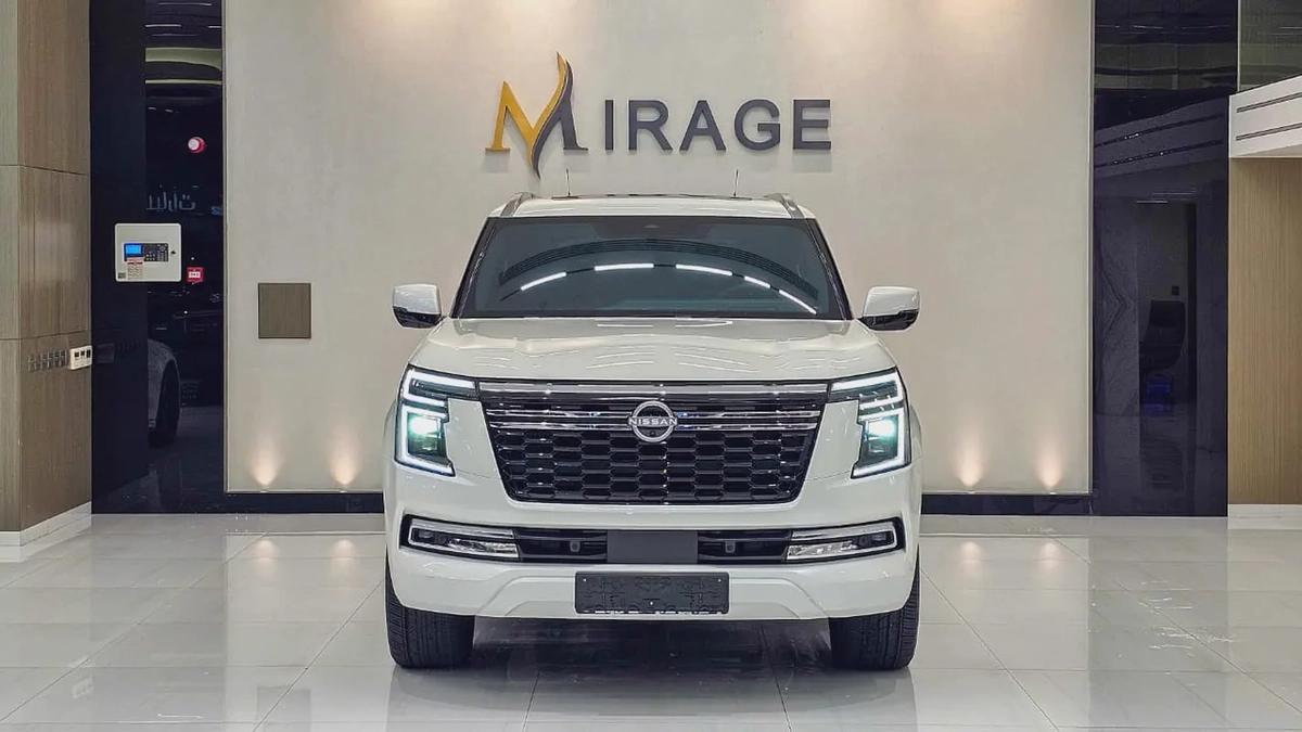 NISSAN - PATROL - LE PLATINUM CITY - 2025 - GCC - V6 TT - 7,200KM - UNDER WARRANTY FROM AGENCY-13-13