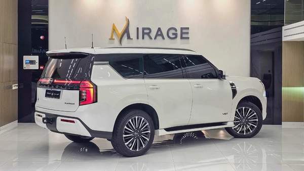 NISSAN - PATROL - LE PLATINUM CITY - 2025 - GCC - V6 TT - 7,200KM - UNDER WARRANTY FROM AGENCY