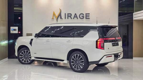 NISSAN - PATROL - LE PLATINUM CITY - 2025 - GCC - V6 TT - 7,200KM - UNDER WARRANTY FROM AGENCY