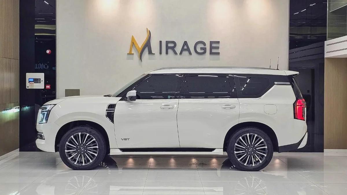 NISSAN - PATROL - LE PLATINUM CITY - 2025 - GCC - V6 TT - 7,200KM - UNDER WARRANTY FROM AGENCY-17-17