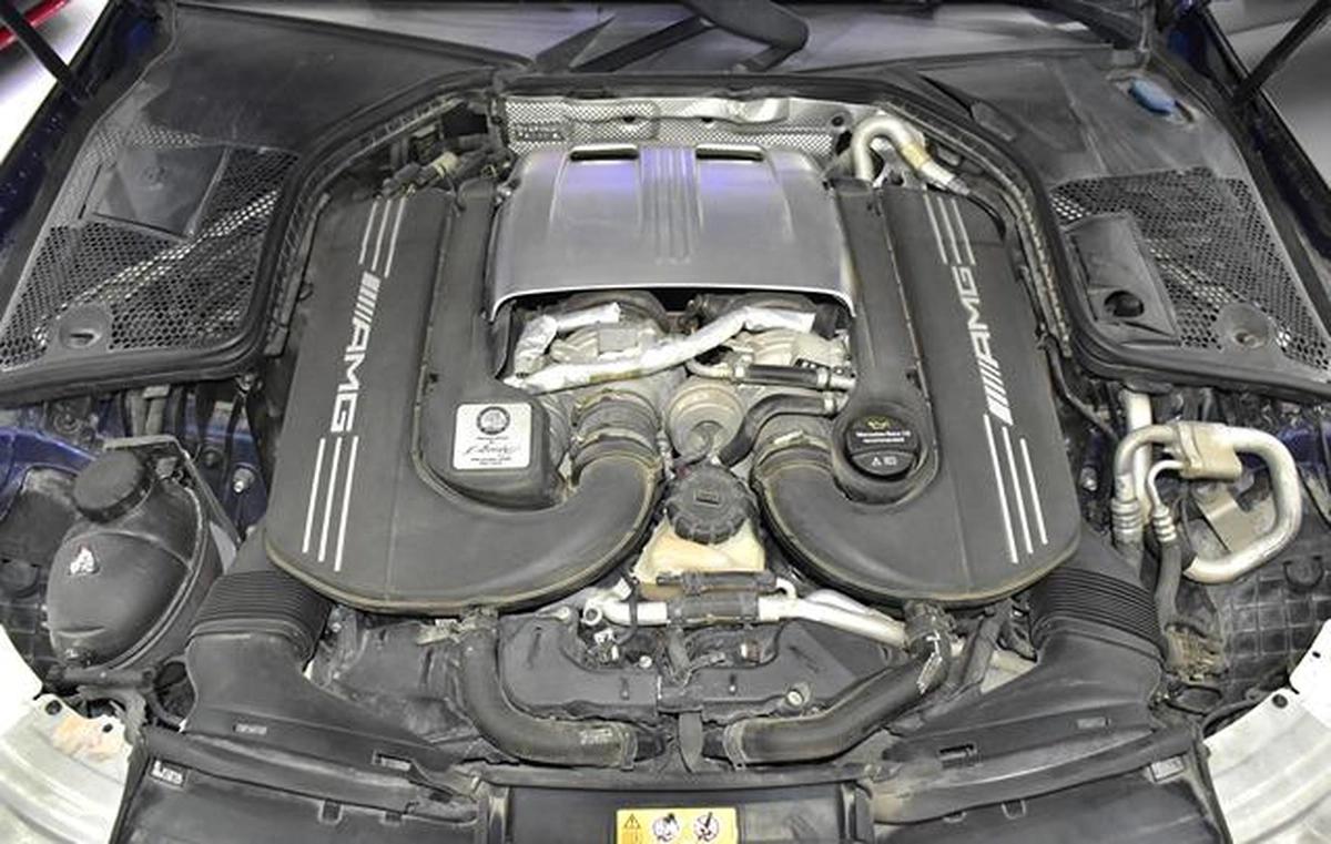 Mercedes Benz C63s AMG ( 2020 Model ) in Matte Black Color Japanese Specs-7-7