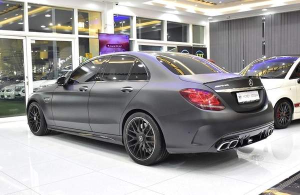Mercedes Benz C63s AMG ( 2020 Model ) in Matte Black Color Japanese Specs