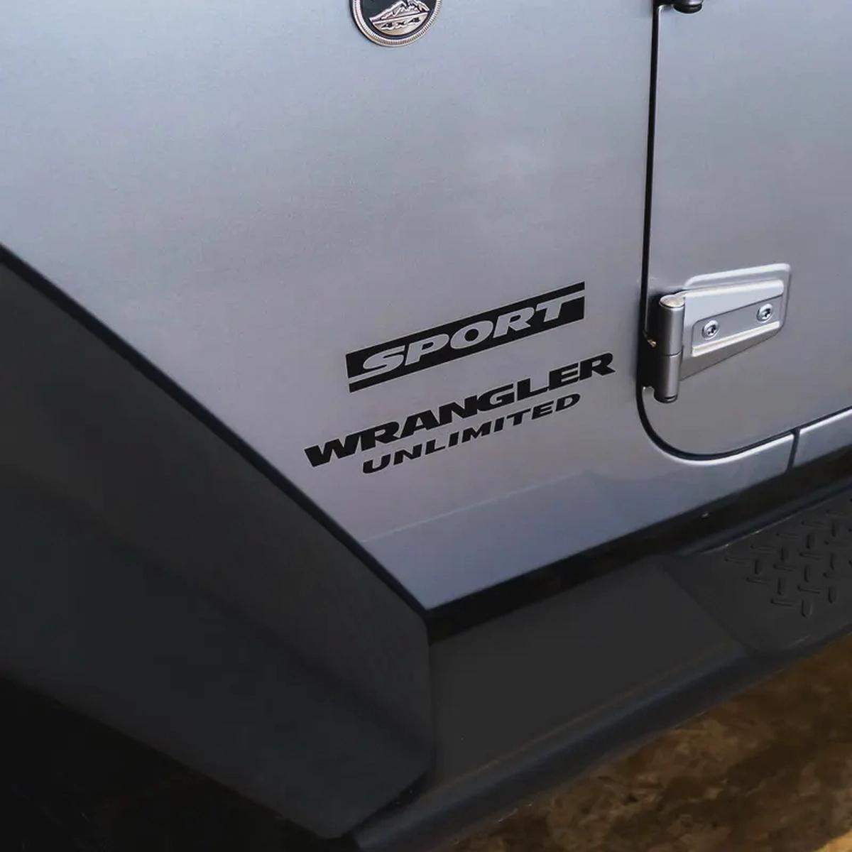 AED 1,966 p.m • 0% Downpayment • Jeep Wrangler Unlimited Sport • 1 Year Warranty-5-5