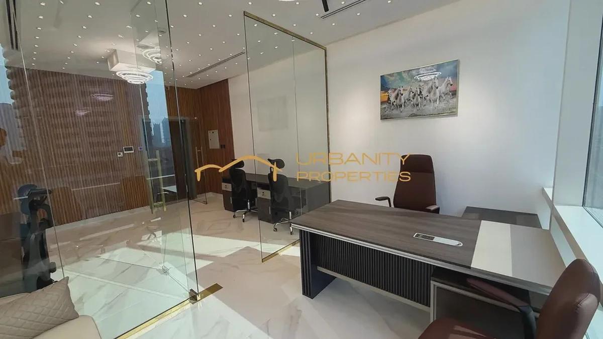 Premium Fully Furnished Studio Office B2B Tower Business Bay-4-4