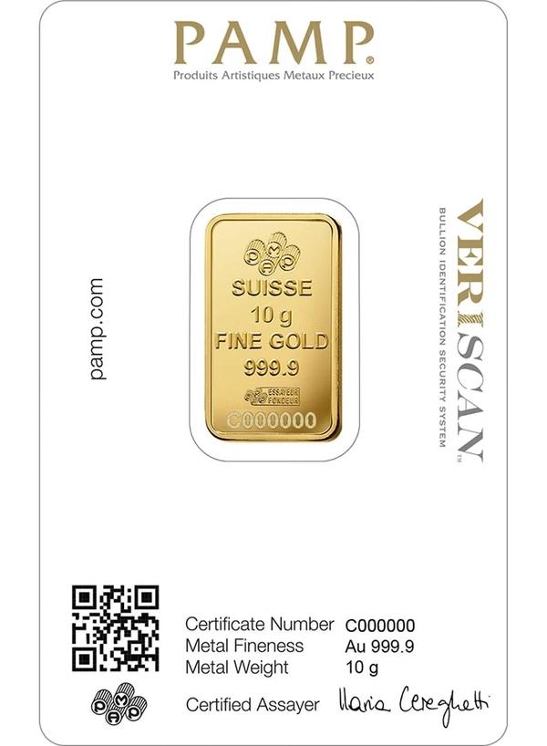 PAMP 24k - 10g Suisse Pamp