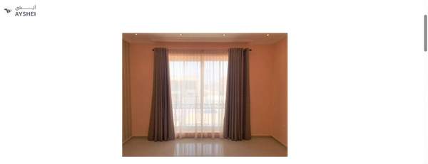 Curtain with Rod & Eyelet