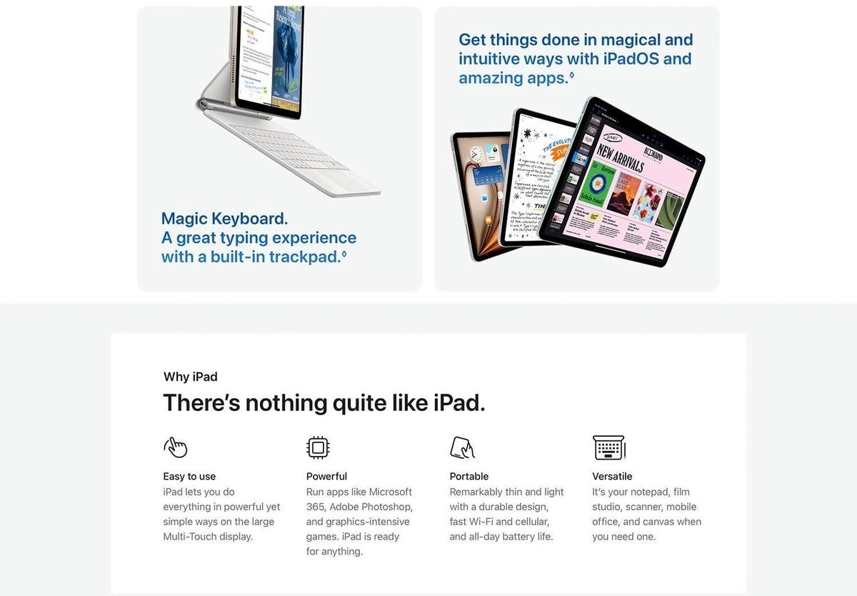 Apple iPad Air 11-inch with M3 chip - Starlight (International Version)-1-landscape