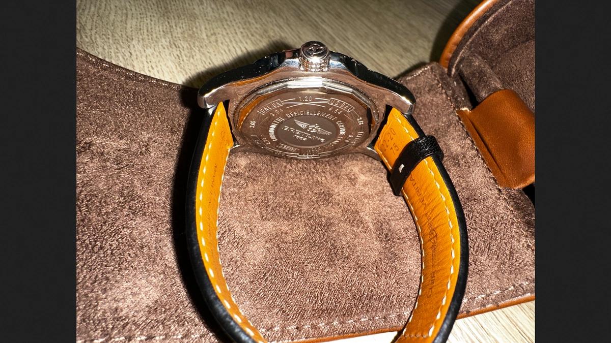 Breitling Avenger II GMT steel automatic men's watch A32390-1-landscape