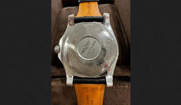 Breitling Avenger II GMT steel automatic men's watch A32390