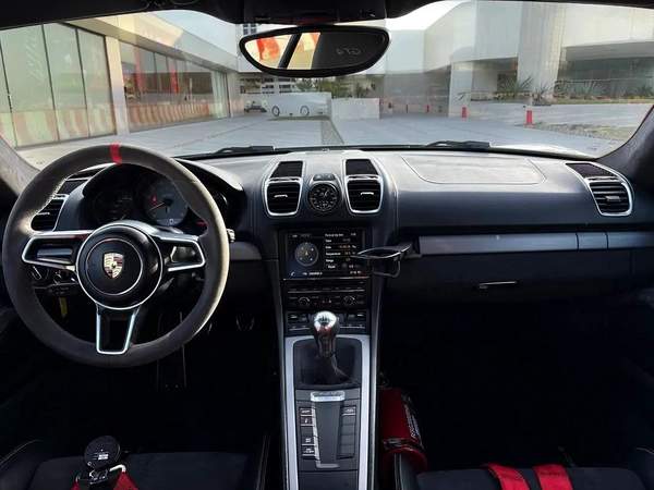 PORSCHE CAYMAN GT4 | 3.8L F6 RWD | 2016 | GCC SPECS