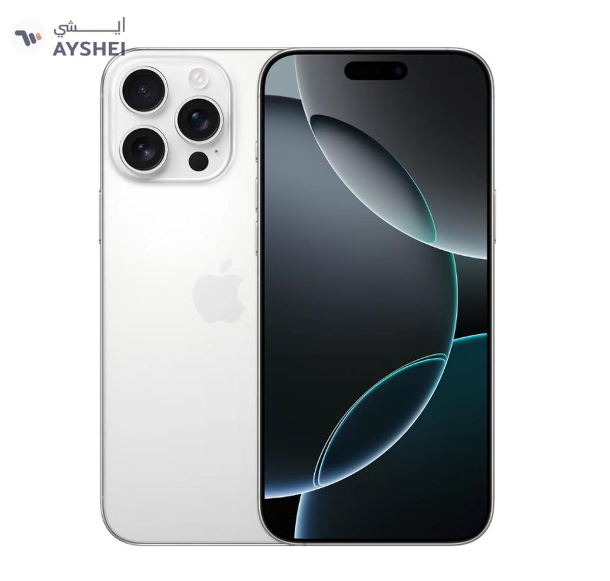 Apple iPhone 16 Pro Max 256GB White Titanium 5G With FaceTime - International Version-0-landscape