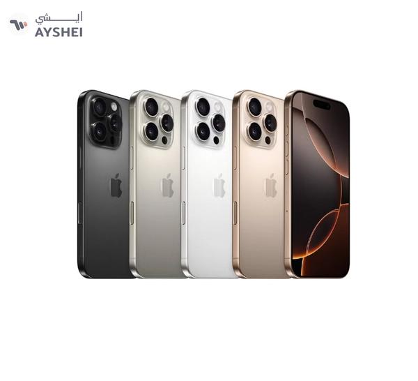 Apple iPhone 16 Pro Max 256GB White Titanium 5G With FaceTime - International Version