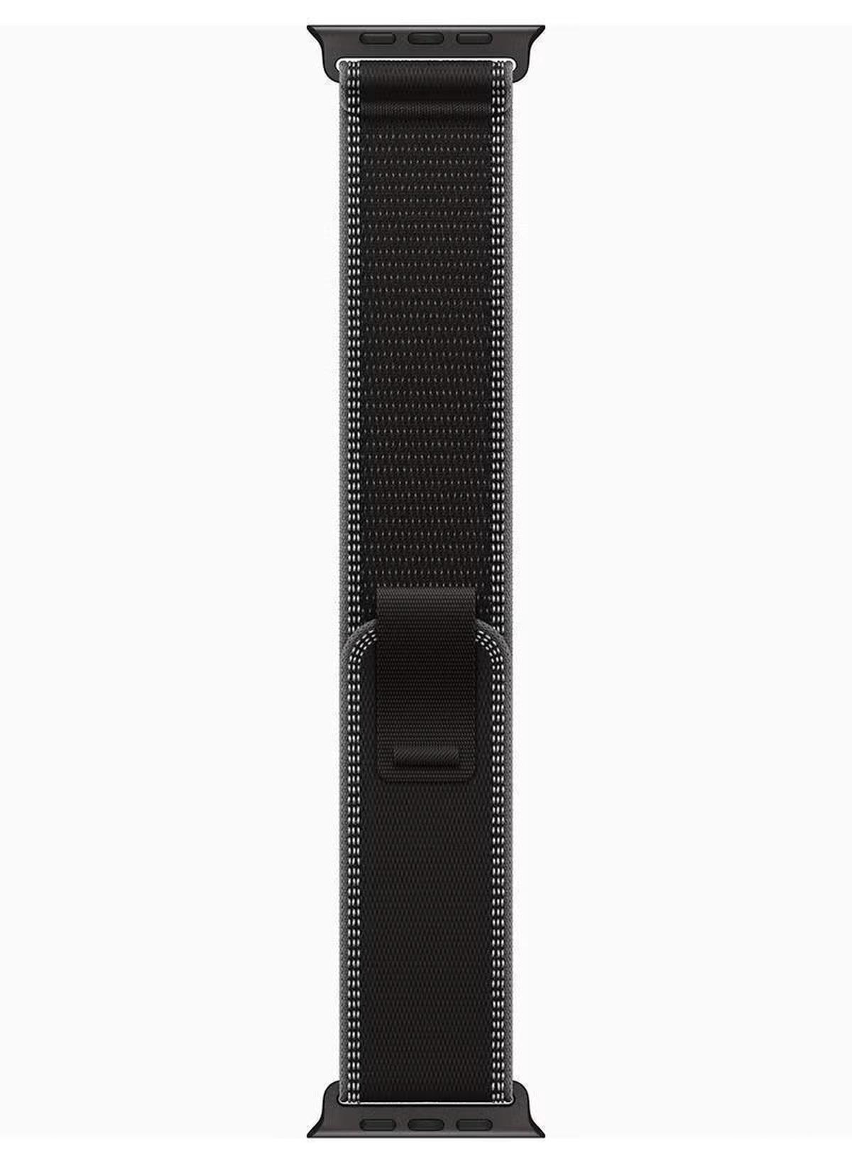 Apple Watch Ultra 3 GPS + Cellular 49mm (TDRA Version) Black Titanium Case With Black/Charcoal Trail Loop - S/M-2-2