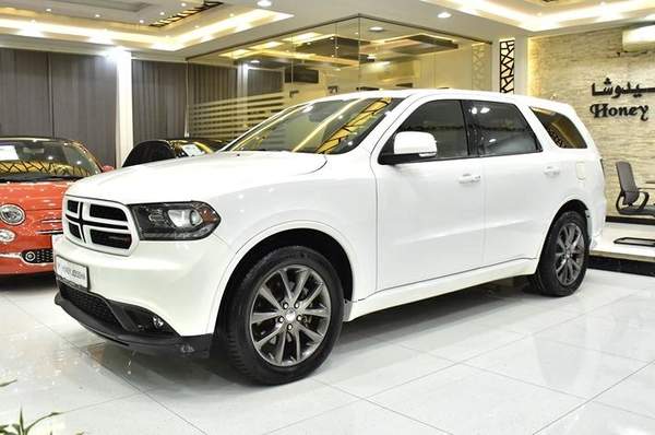 Dodge Durango GT ( 2018 Model ) in White Color GCC Specs