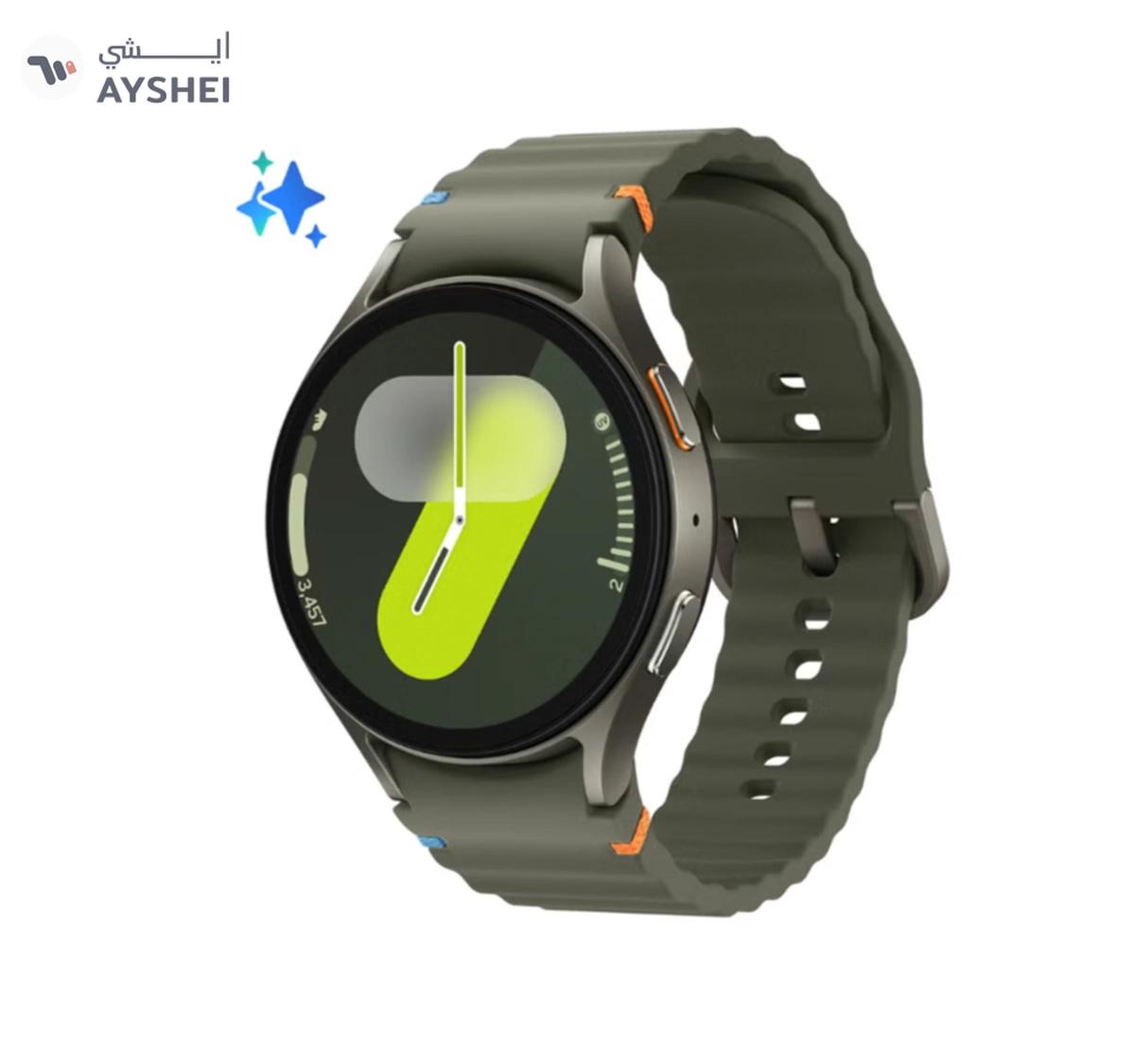 Samsung Galaxy Watch7 44mm (Middle East Version) Smartwatch, Bluetooth, AI Powered Health Insight, Sleep Coaching, Fitness Tracker - Green-0-landscape