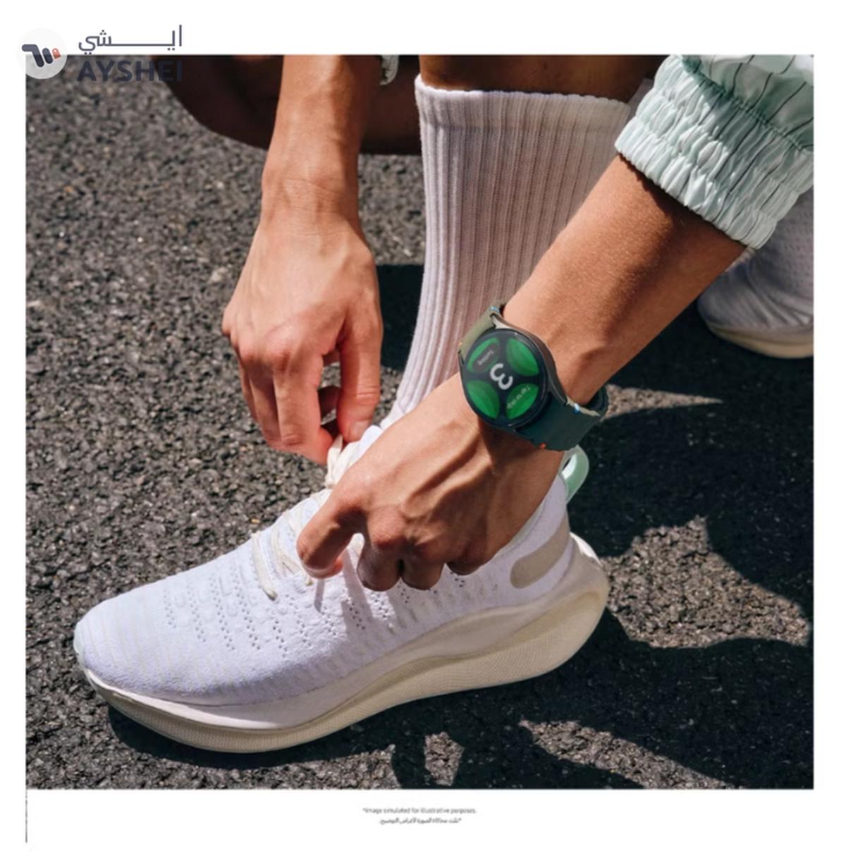 Samsung Galaxy Watch7 44mm (Middle East Version) Smartwatch, Bluetooth, AI Powered Health Insight, Sleep Coaching, Fitness Tracker - Green-6-6