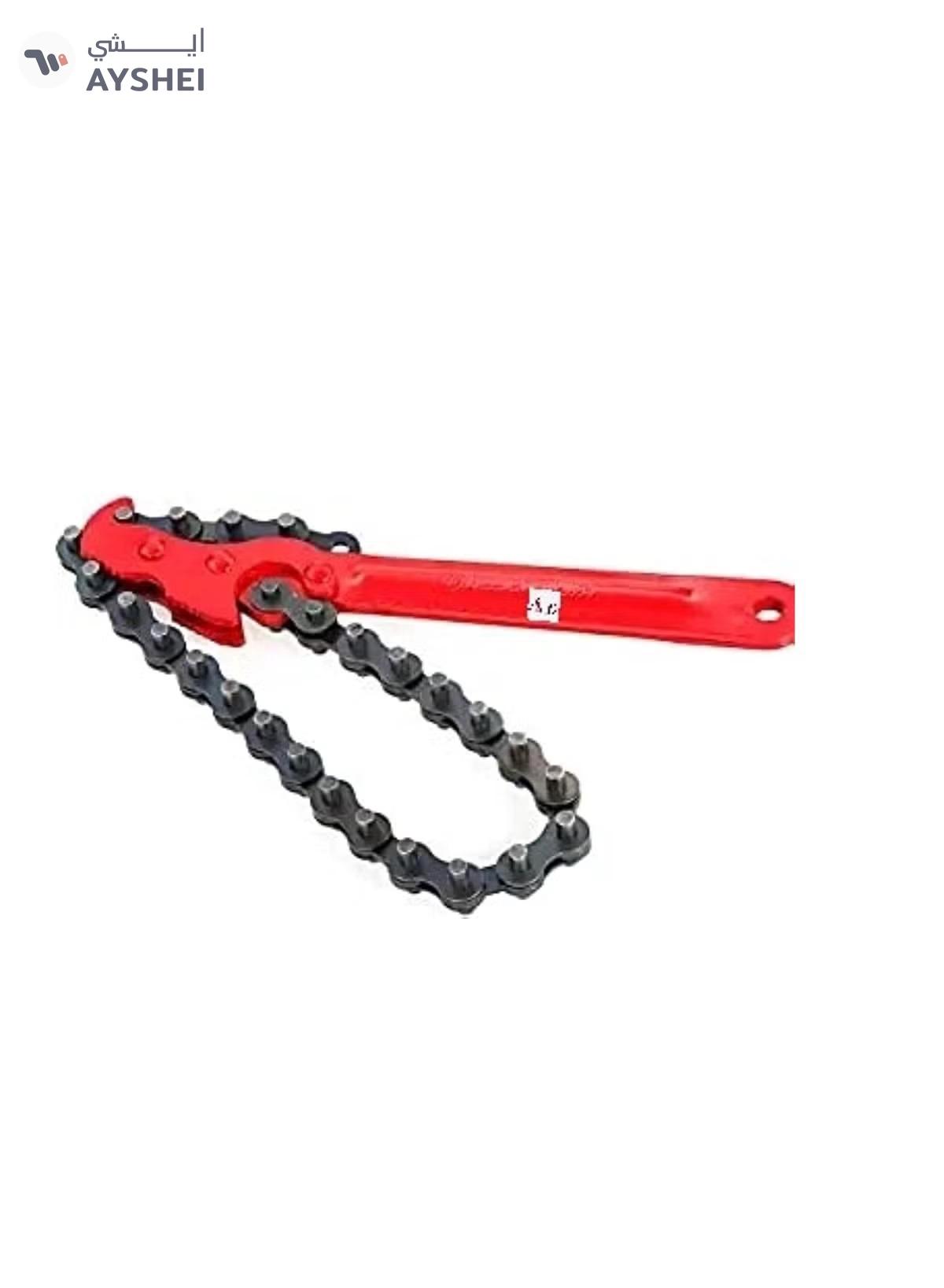 ABBASALI Chain Wrench Oil Filter Wrench Spanner Adjustable Removal Universal Auto Car Repair Tools 12 inch-0-0