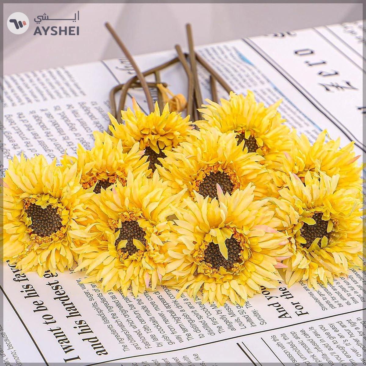 Yatai Artificial Daisy Flowers for Vase Filling and Arrangements 3 pcs-0-portrait