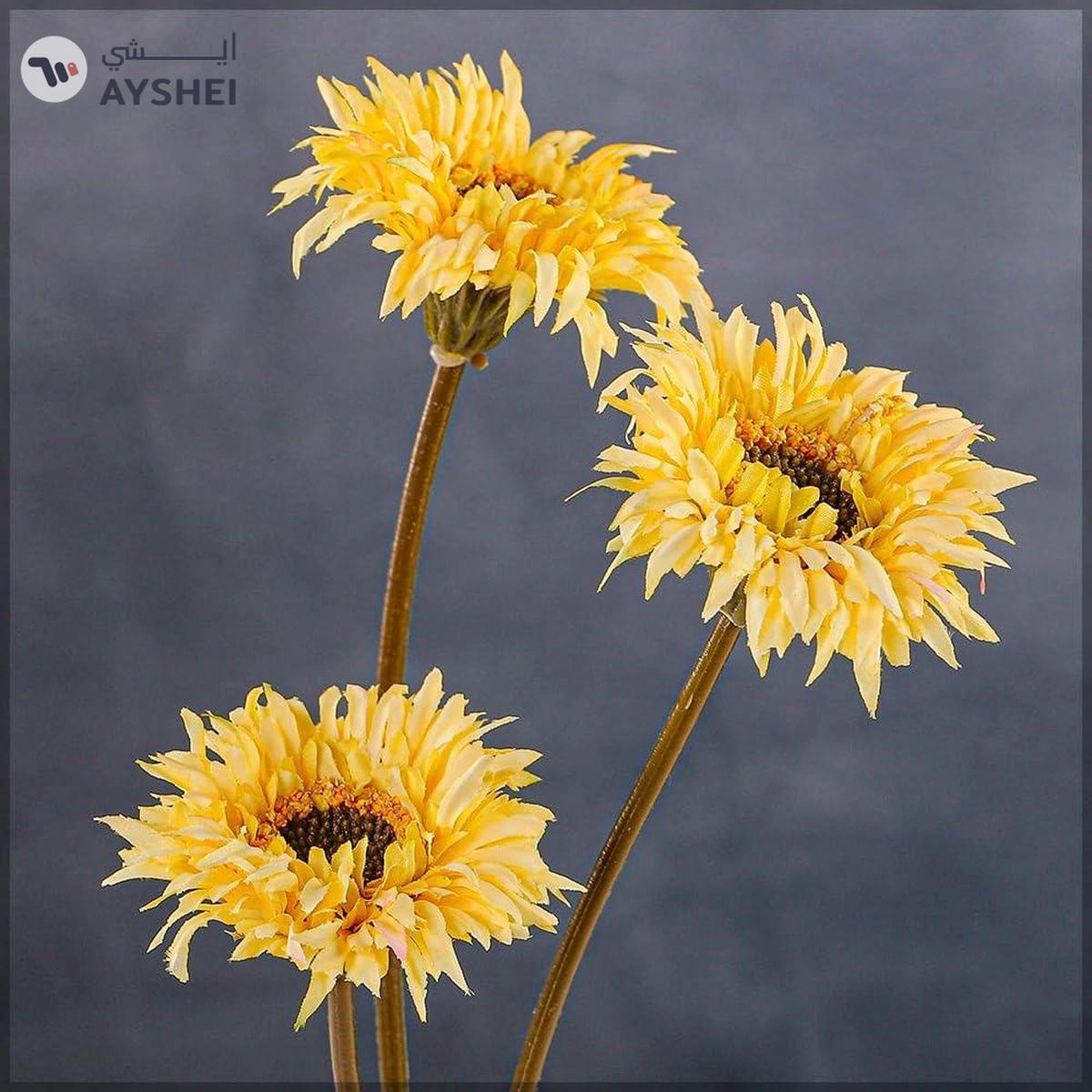 Yatai Artificial Daisy Flowers for Vase Filling and Arrangements 3 pcs-3-3