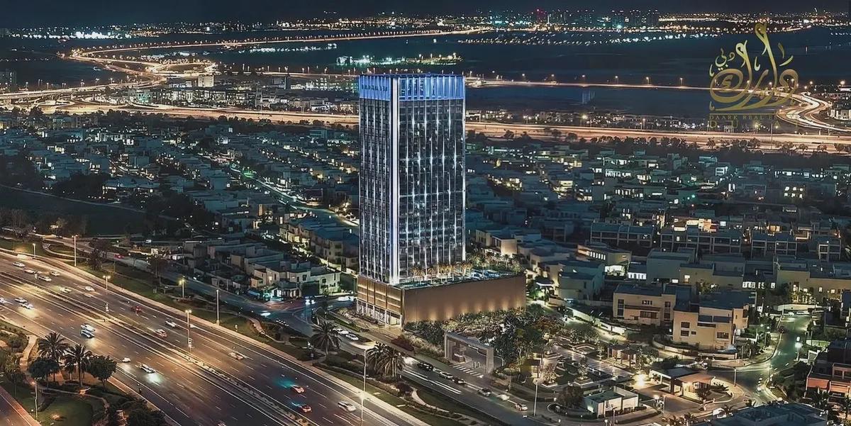 Studio | Binghatti Luxuria | Pool & Skyline View-1-landscape