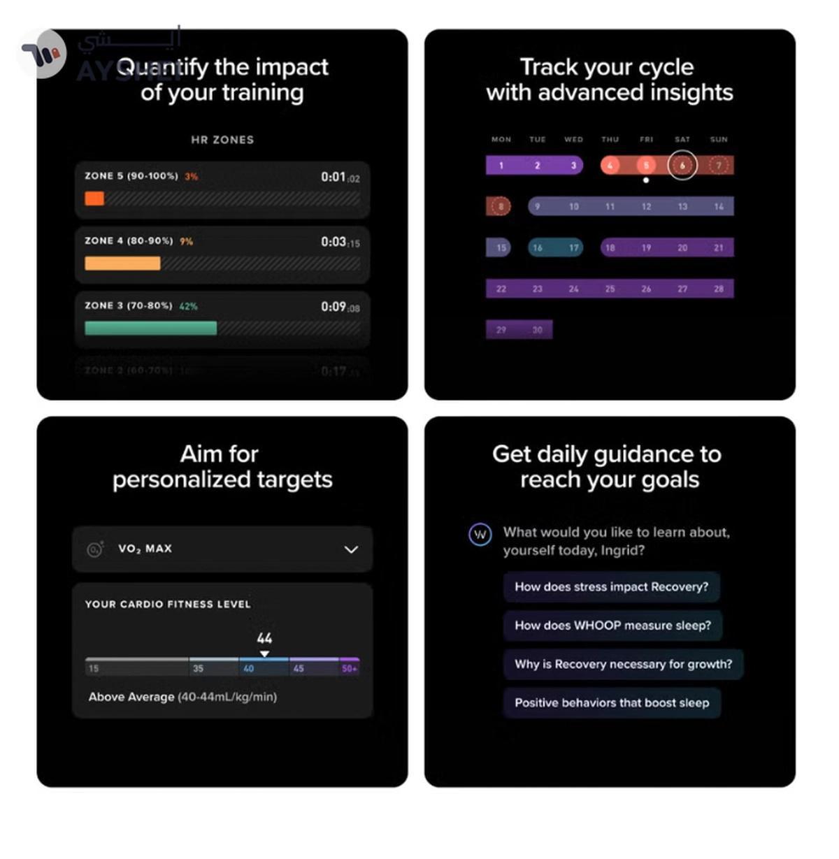 Whoop One – 12-Month Membership – 5.0 Health and Fitness Wearable-1-portrait