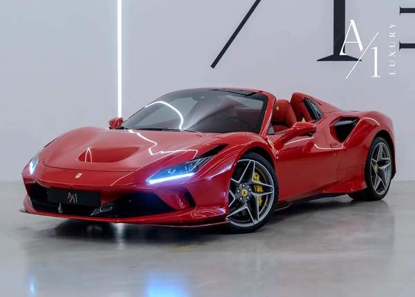 2022 Ferrari F8 Spider, With Service Contract, Fully Loaded, Excellent Condition, Low Kms