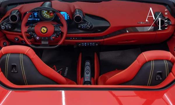 2022 Ferrari F8 Spider, With Service Contract, Fully Loaded, Excellent Condition, Low Kms