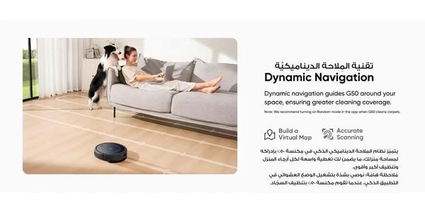 eufy G50 Hybrid Robot Vacuum with Mop, 4,000 Pa Strong Suction, Dynamic