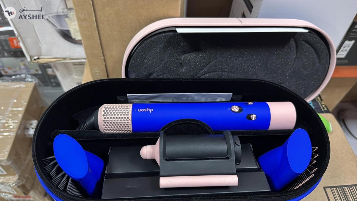 Dyson Special Edition Complete Long Airwrap Styler Blush, Blue-1-1