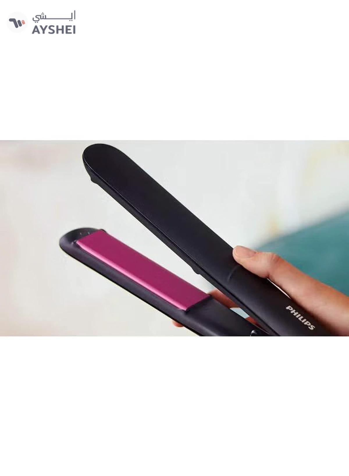 Philips StraightCare Essential Thermo Protect Straightener BHS375 (2) Years Warranty Black/Purple-4-4