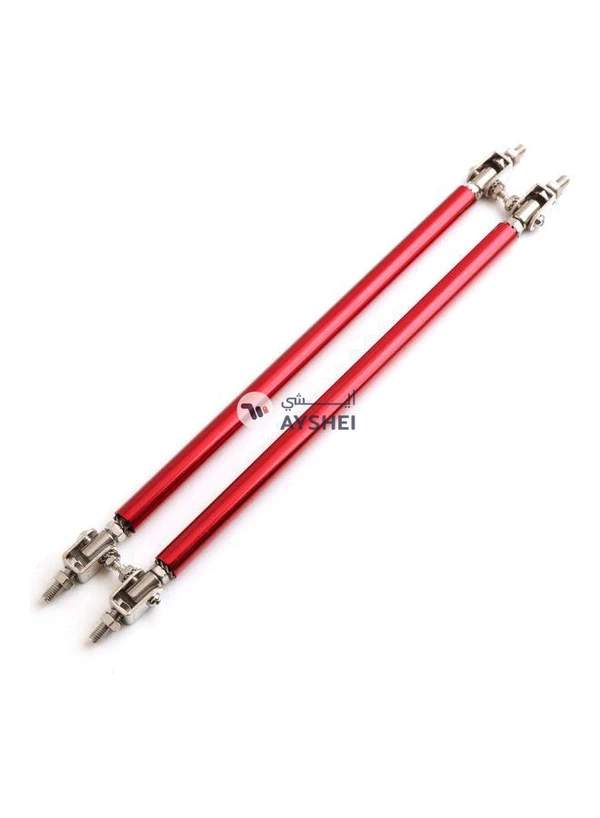 Generic 2-Piece Adjustable Front Bumper Support Rod Set